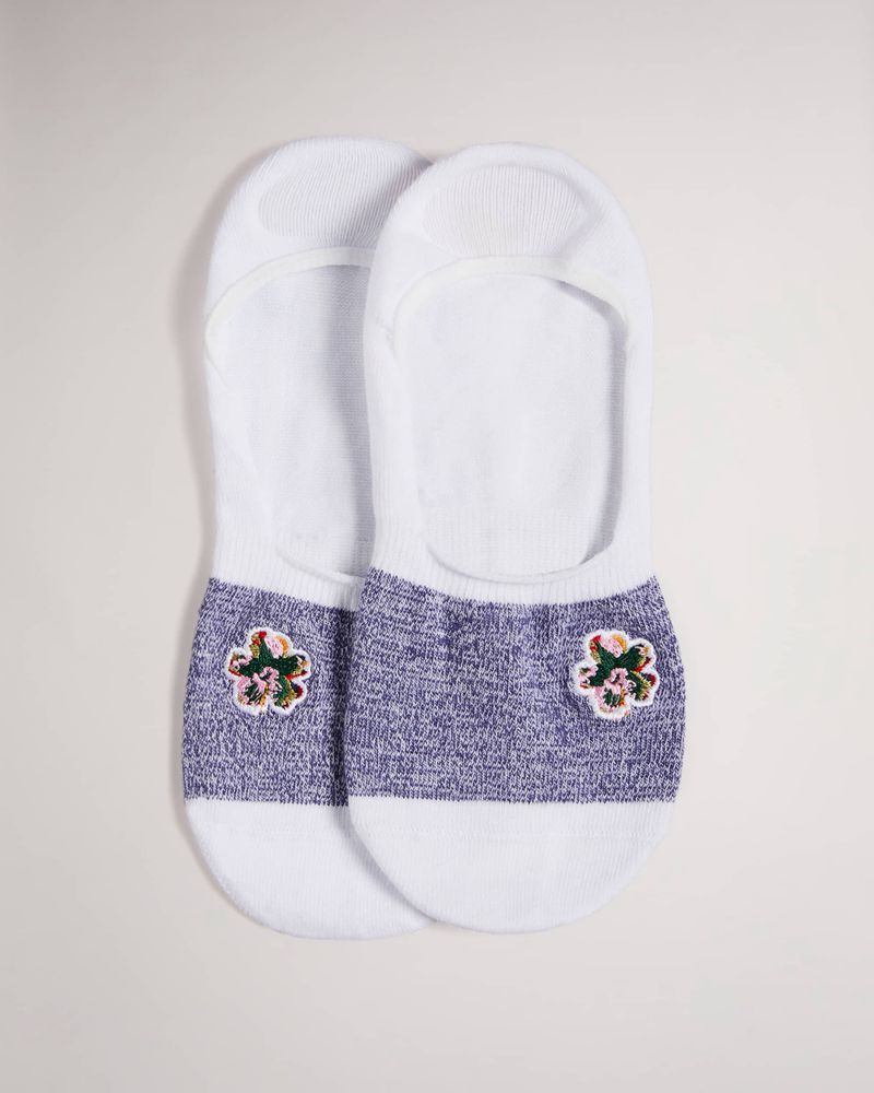 Ted Baker Invisok Invisible Strumpor Herr Vita | LRA-803672