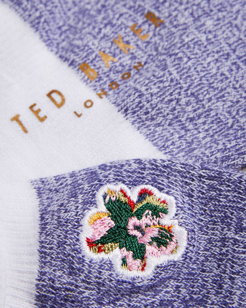 Ted Baker Invisok Invisible Strumpor Herr Vita | LRA-803672