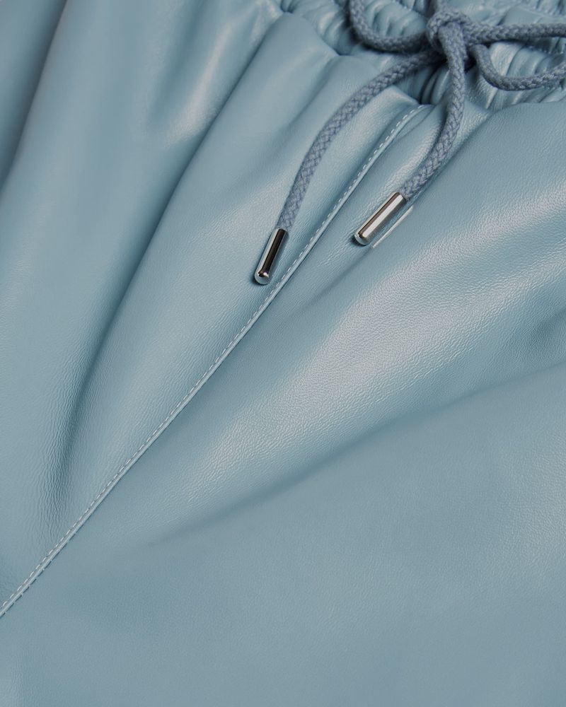 Ted Baker Jayylah Läder Jogger Byxor Dam Blå | NOC-021794