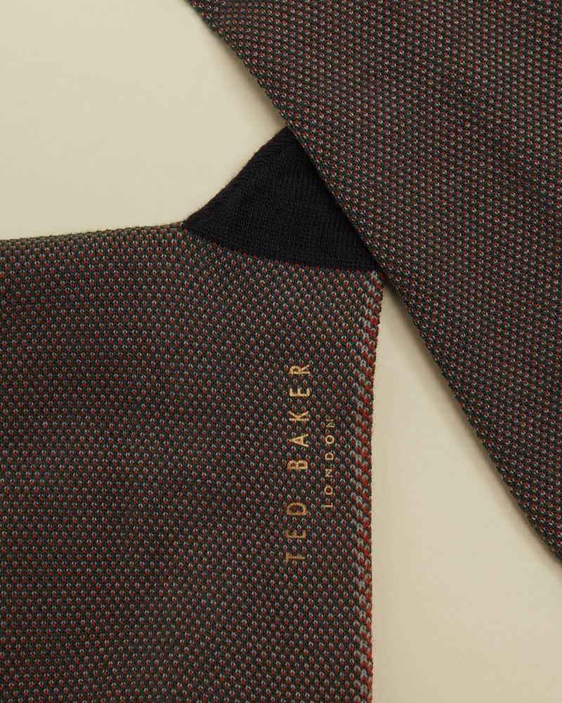 Ted Baker Joaquin Striped Coloured Strumpor Herr Orange | NJX-970814