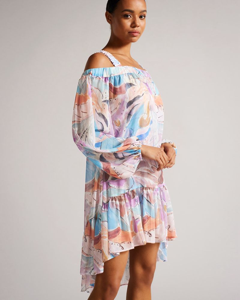 Ted Baker Junyper Badkläder Dam Vita | KJF-089314