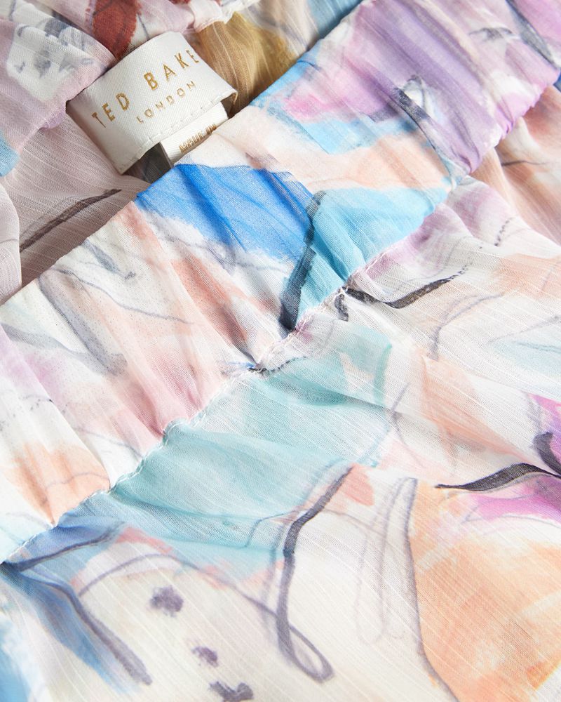 Ted Baker Junyper Badkläder Dam Vita | KJF-089314