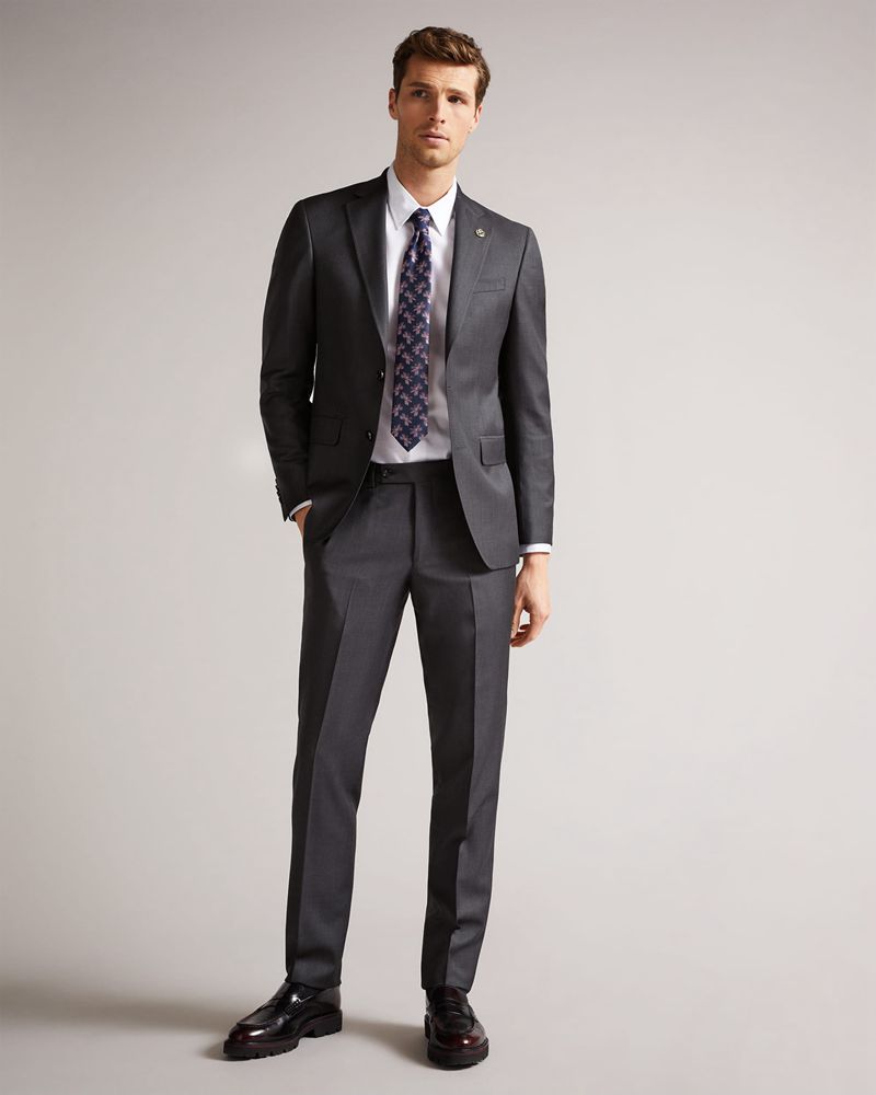 Ted Baker Jvjktbl Jv Core Kostymer Herr Gray | OQB-273541