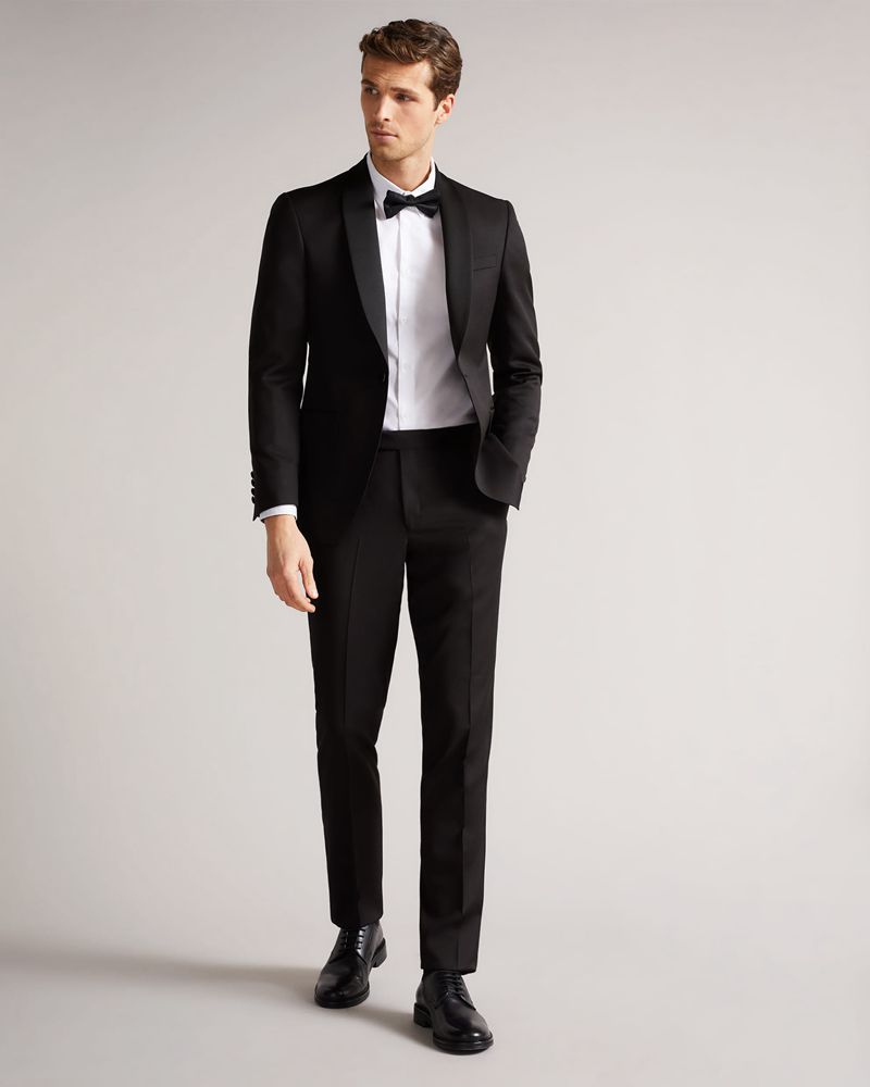 Ted Baker Jvtuxt Jv Tux Kostymer Herr Svarta | QNU-741582