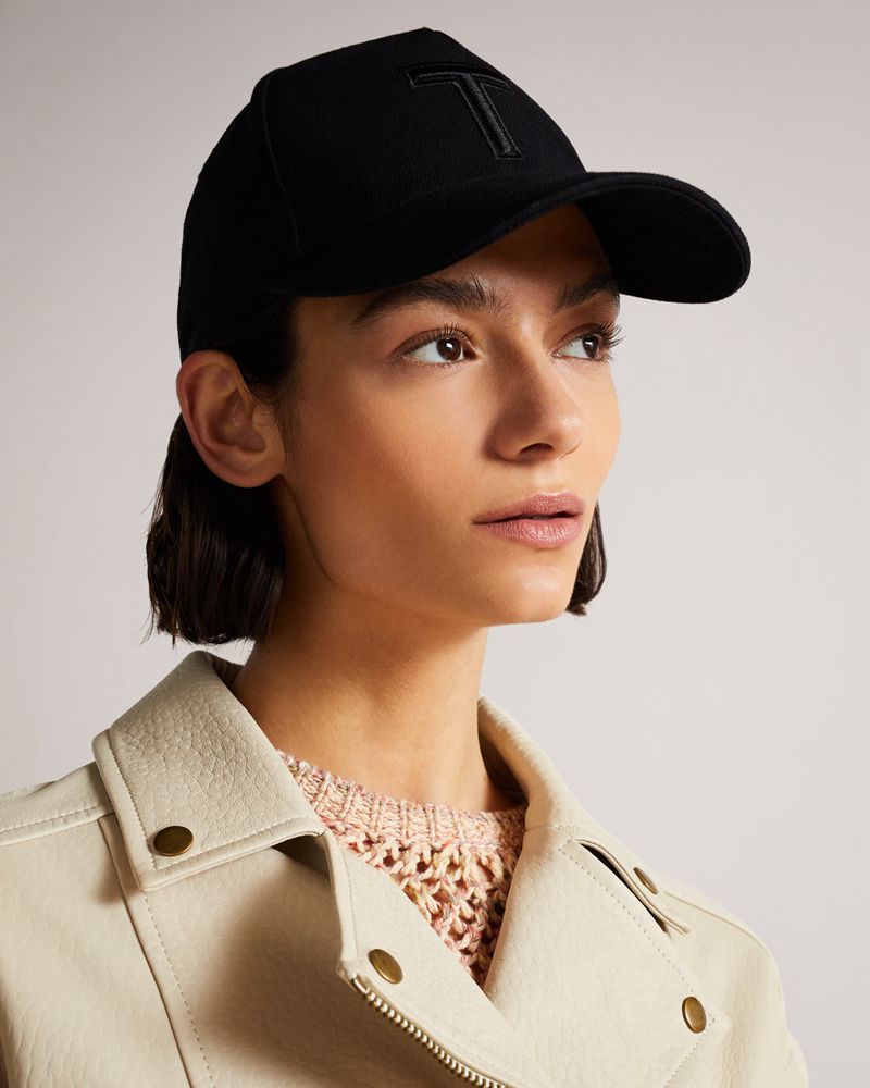 Ted Baker Kayila Baseball Cap Hatt Dam Svarta | JFB-798245