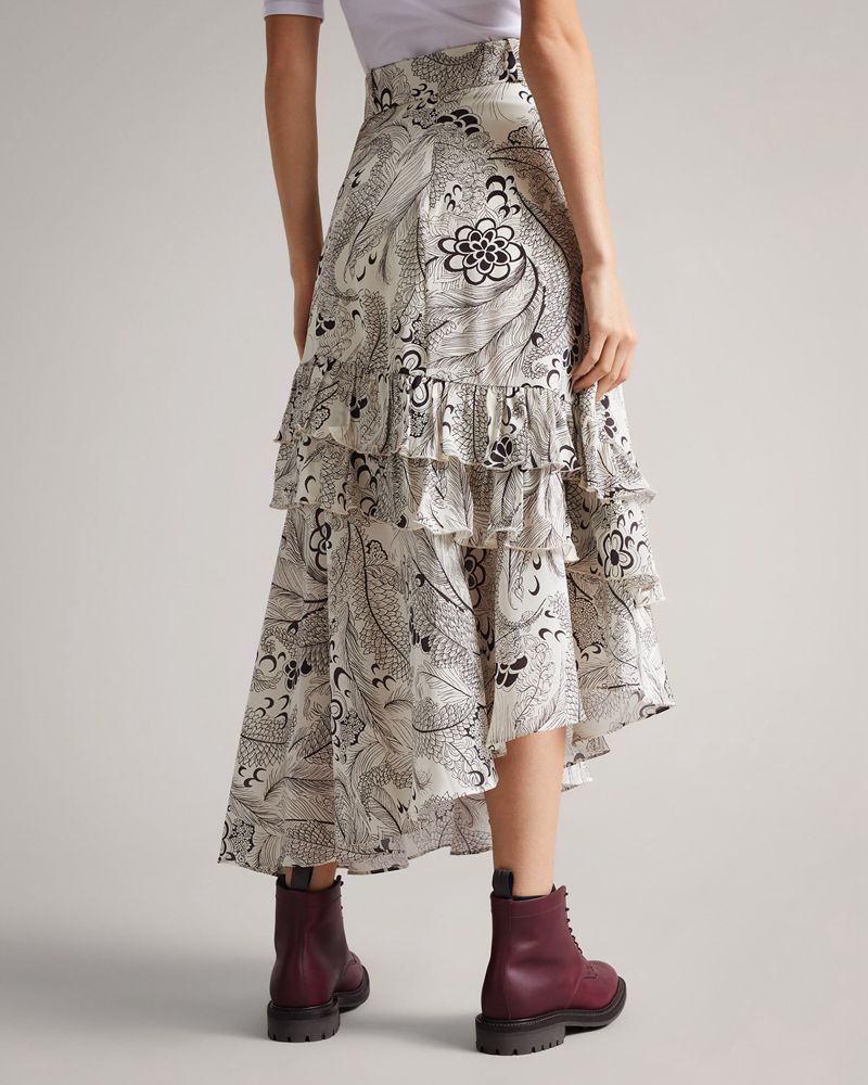 Ted Baker Kelanhi Frill Detail Kjolar Dam Olika Färger | YOV-935610