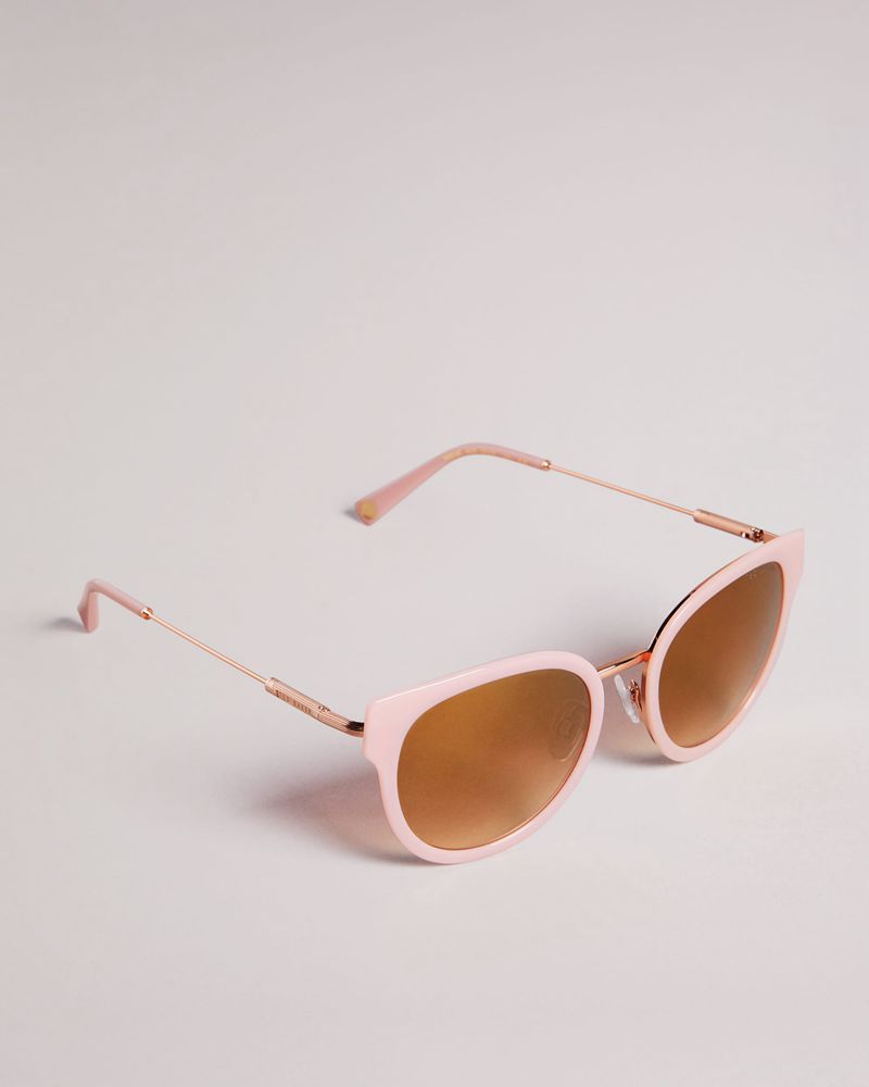 Ted Baker Kelsil Tws168 Round Cat Eye Badkläder Dam Rosa | SQL-954360