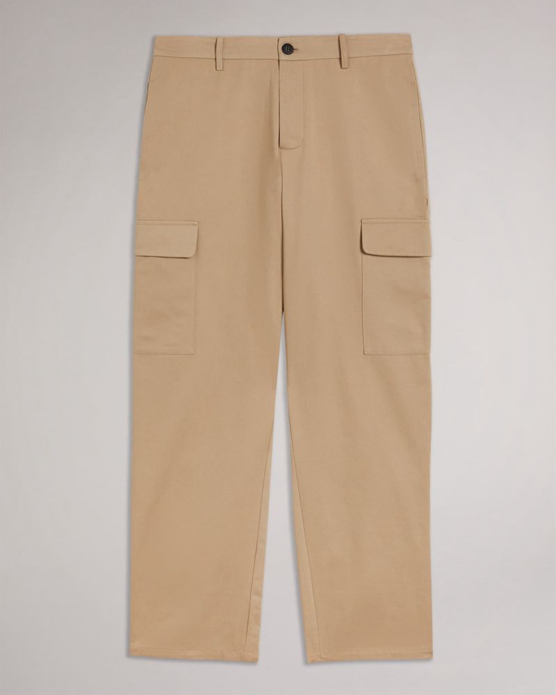 Ted Baker Kelso Mib Smart Cargo Byxor Herr Bruna | XWY-732498