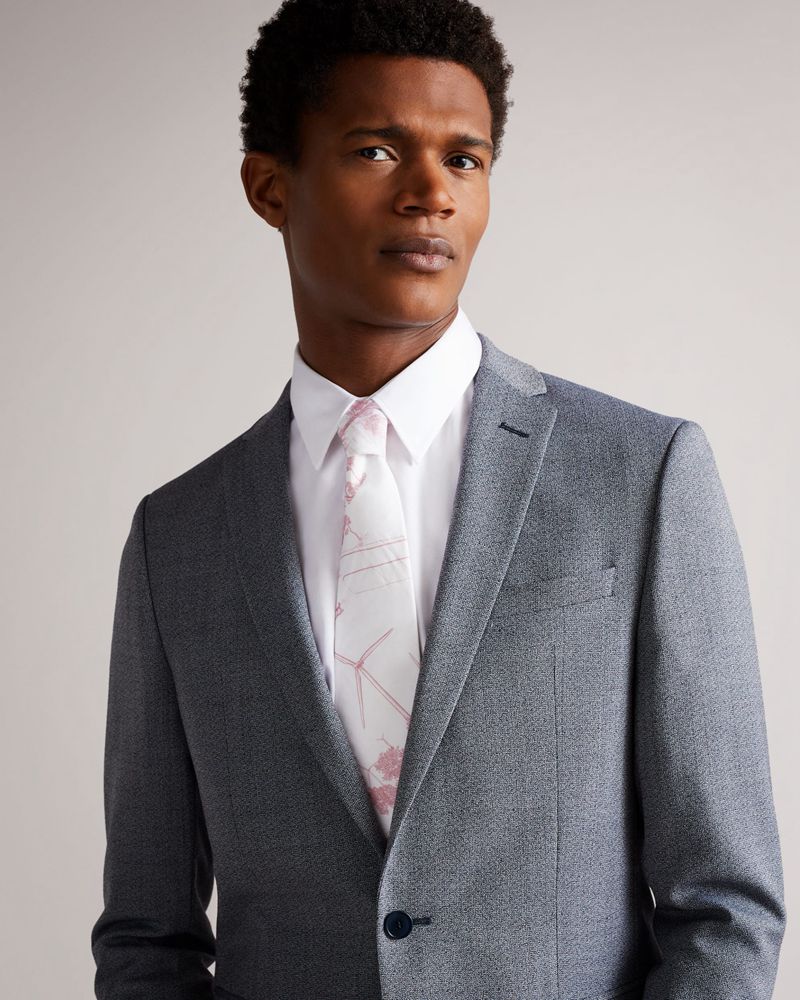Ted Baker Kirkby Printed Slipsar Herr Rosa | ZLC-487061