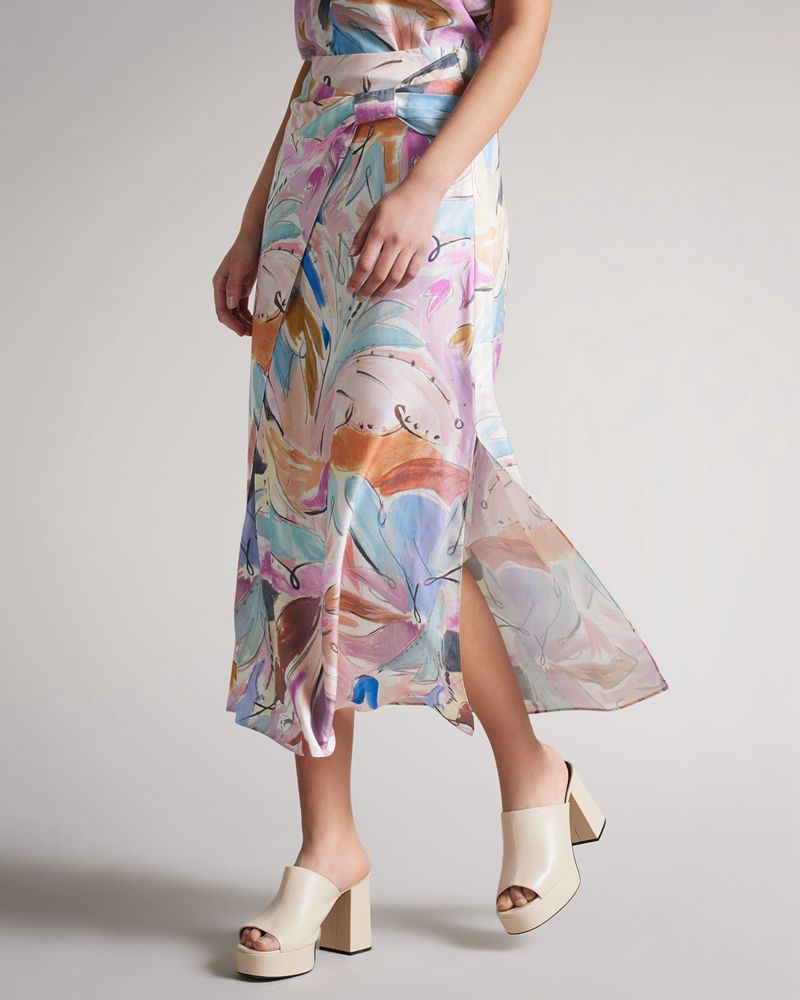 Ted Baker Kiylie Kjolar Dam Vita | UNV-637082