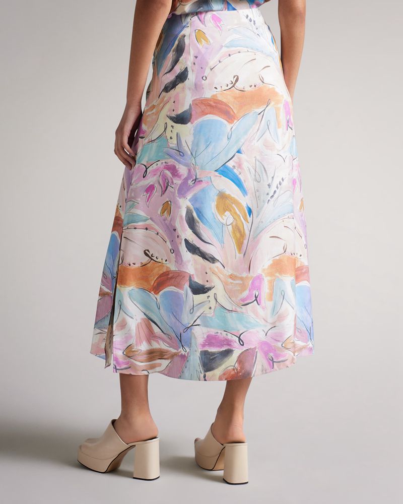 Ted Baker Kiylie Kjolar Dam Vita | UNV-637082