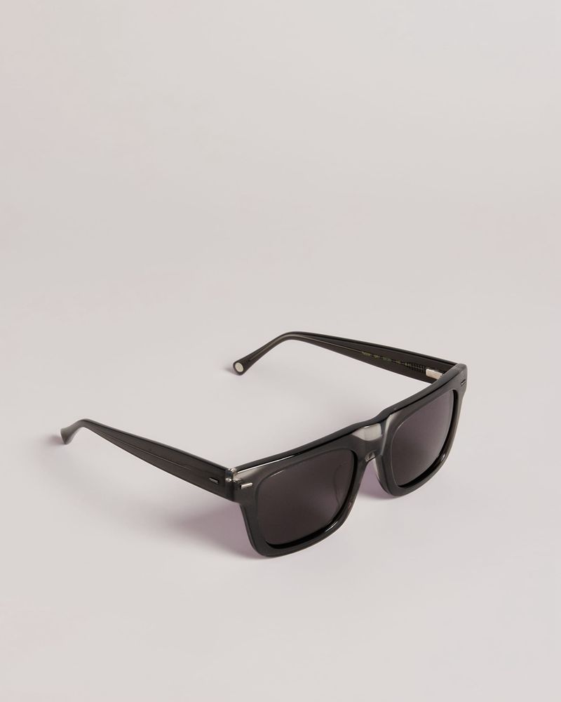 Ted Baker Kyak Tms091 Square Solglasögon Herr Gray | GCQ-682391