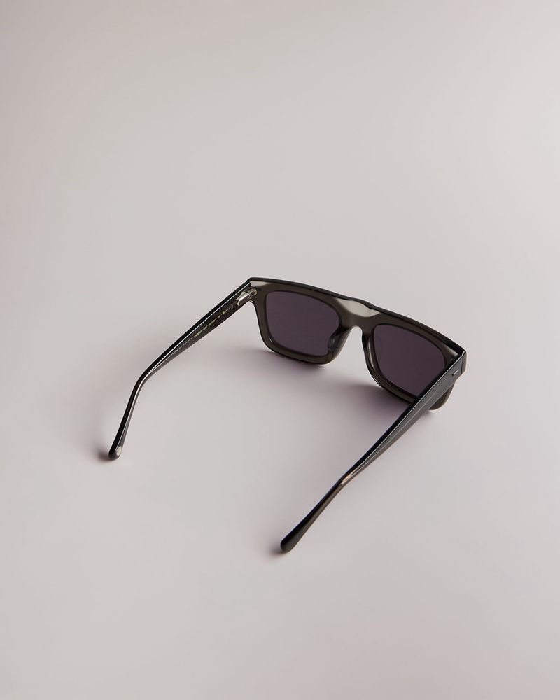 Ted Baker Kyak Tms091 Square Solglasögon Herr Gray | GCQ-682391