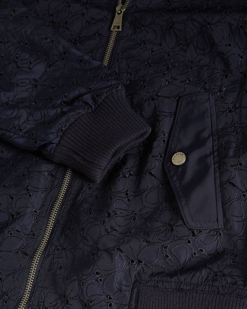Ted Baker Larsineed Spets Jacka Dam Marinblå | LPU-028741