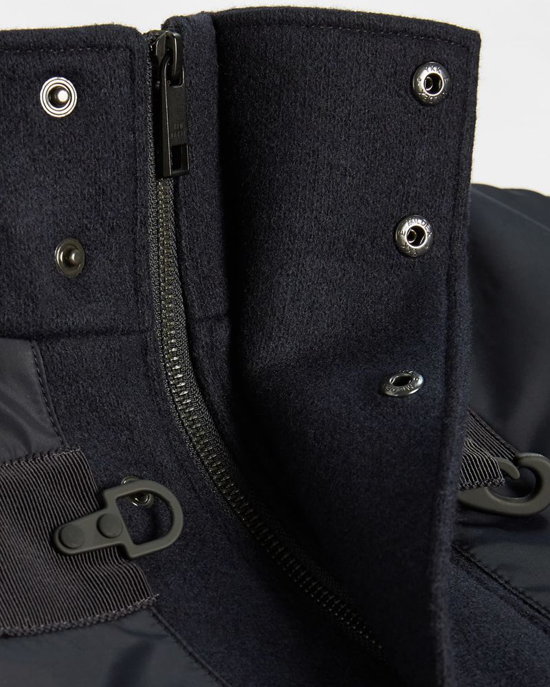 Ted Baker Lens Panelled Duffle Jacka Herr Marinblå | NTQ-792361