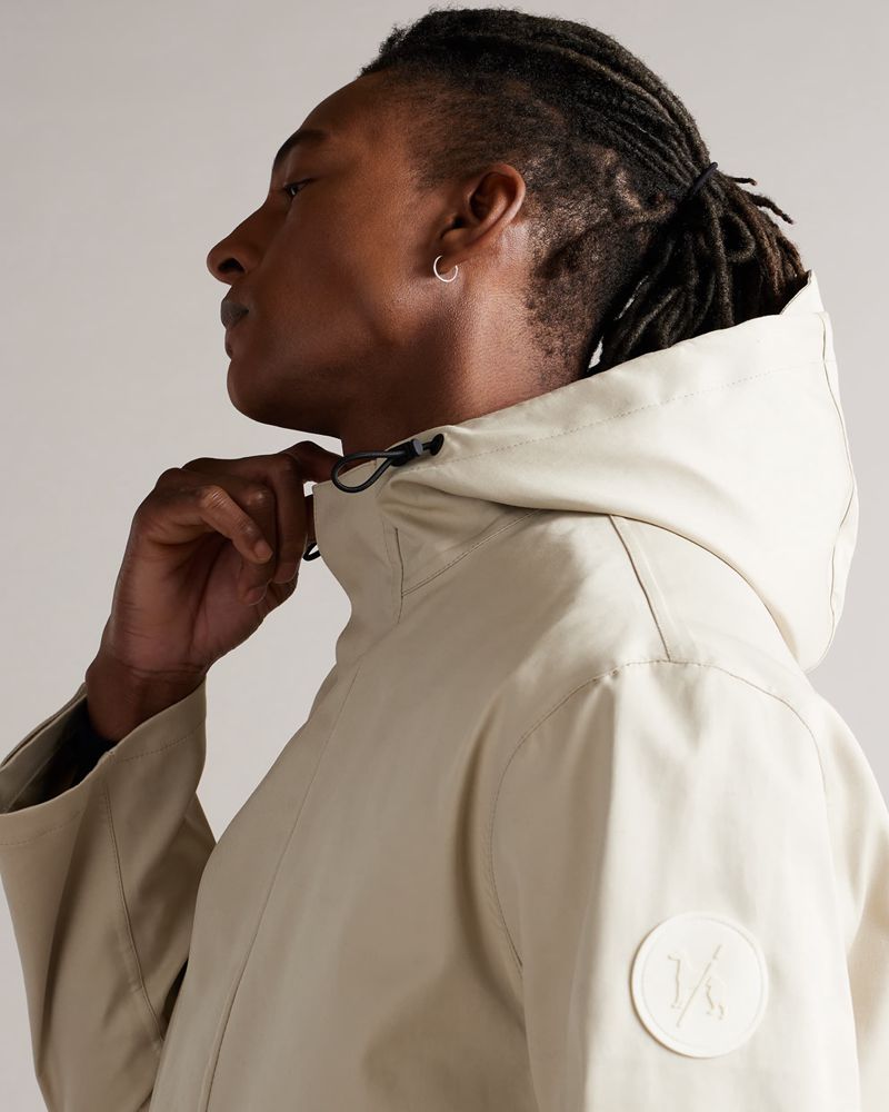 Ted Baker Leonas Mib Fishtail Parka Rockar Herr Bruna | QHK-621389