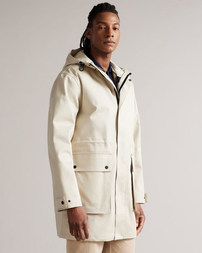 Ted Baker Leonas Mib Fishtail Parka Rockar Herr Bruna | QHK-621389