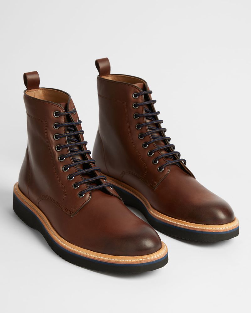 Ted Baker Linton Kilklack Sole Derbyskor Herr Bruna | AJK-218405