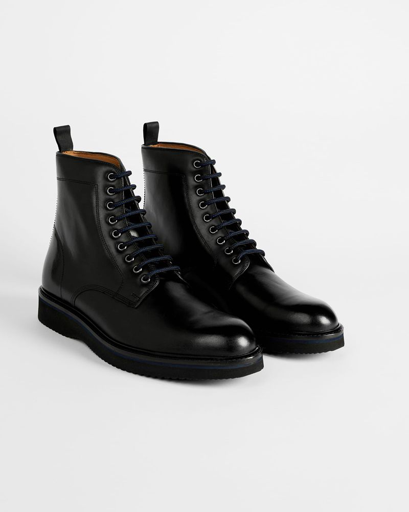 Ted Baker Linton Kilklack Sole Derbyskor Herr Svarta | NKX-257316