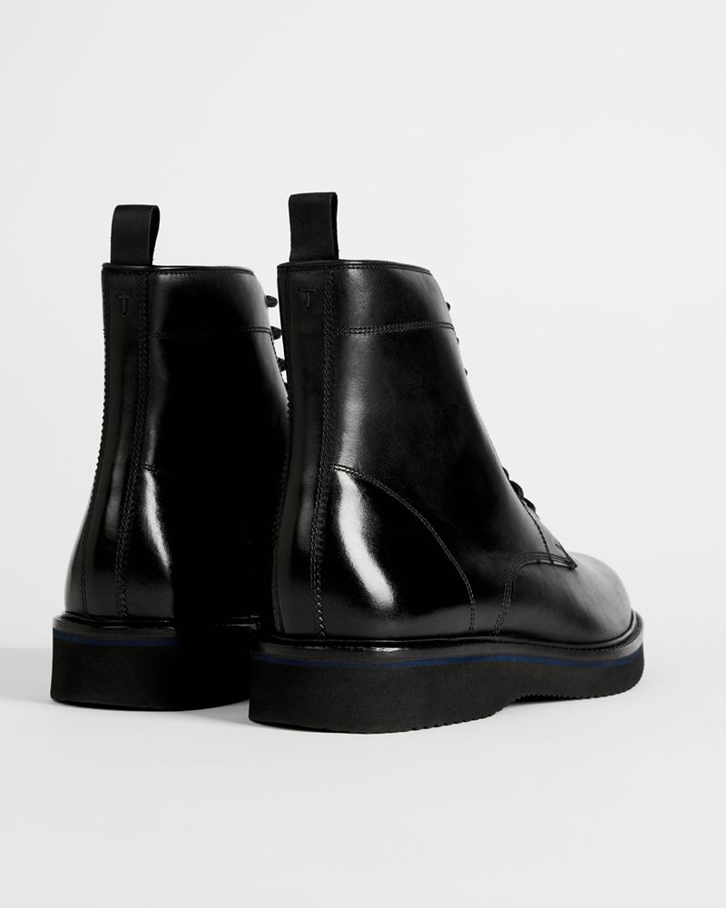 Ted Baker Linton Kilklack Sole Derbyskor Herr Svarta | NKX-257316