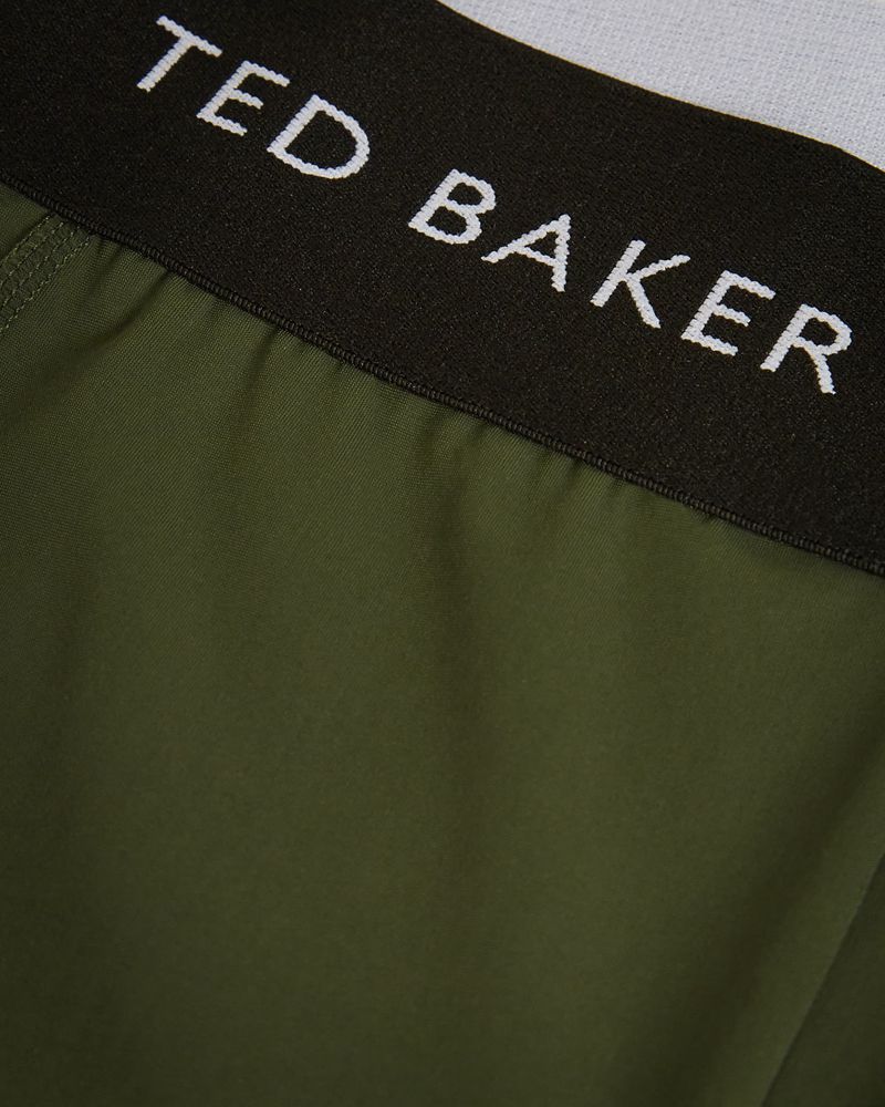 Ted Baker Llaneyy Andas Branded Leggings Byxor Dam Gröna | LEM-790251