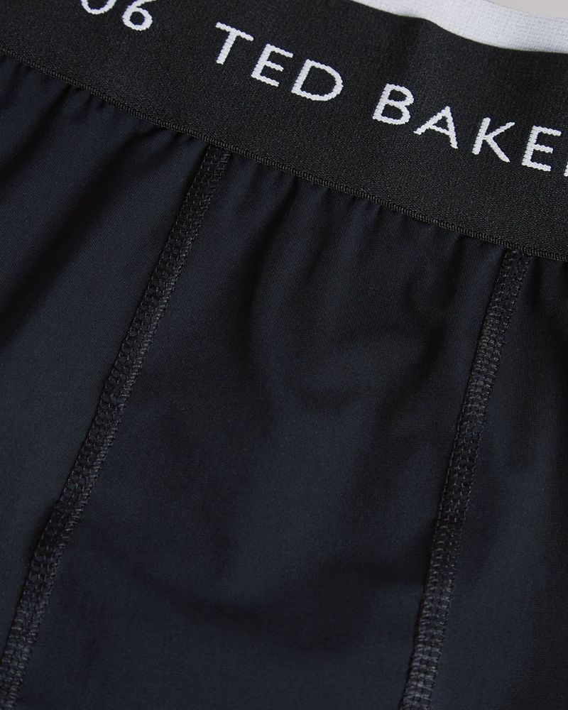 Ted Baker Lleeya Branded Cycling s Shorts Dam Svarta | AKZ-865197
