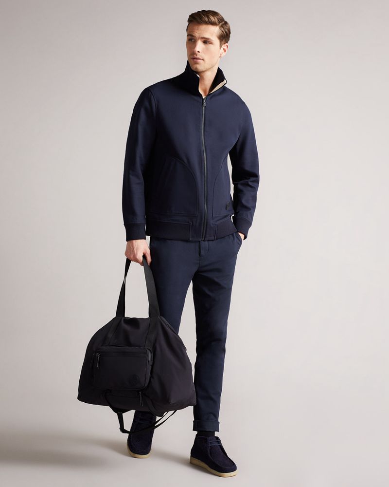 Ted Baker Lonet Foldaway Weekendväska Herr Svarta | XRZ-458607