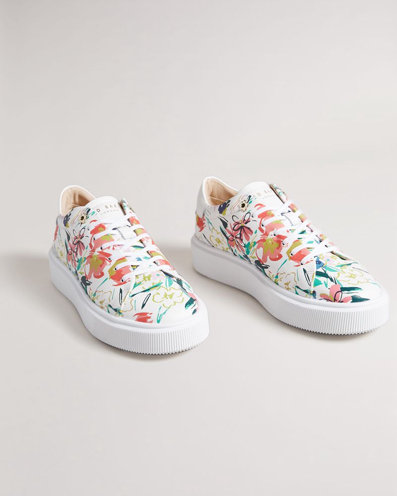 Ted Baker Lonnia Sketchy Magnolia Platforms Sneakers Dam Olika Färger | PBD-908567
