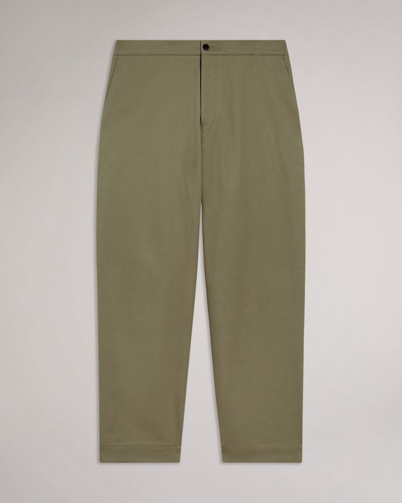Ted Baker Lopen Talbot Fit Heavy Twill Trs Byxor Herr Gröna | NTD-295016