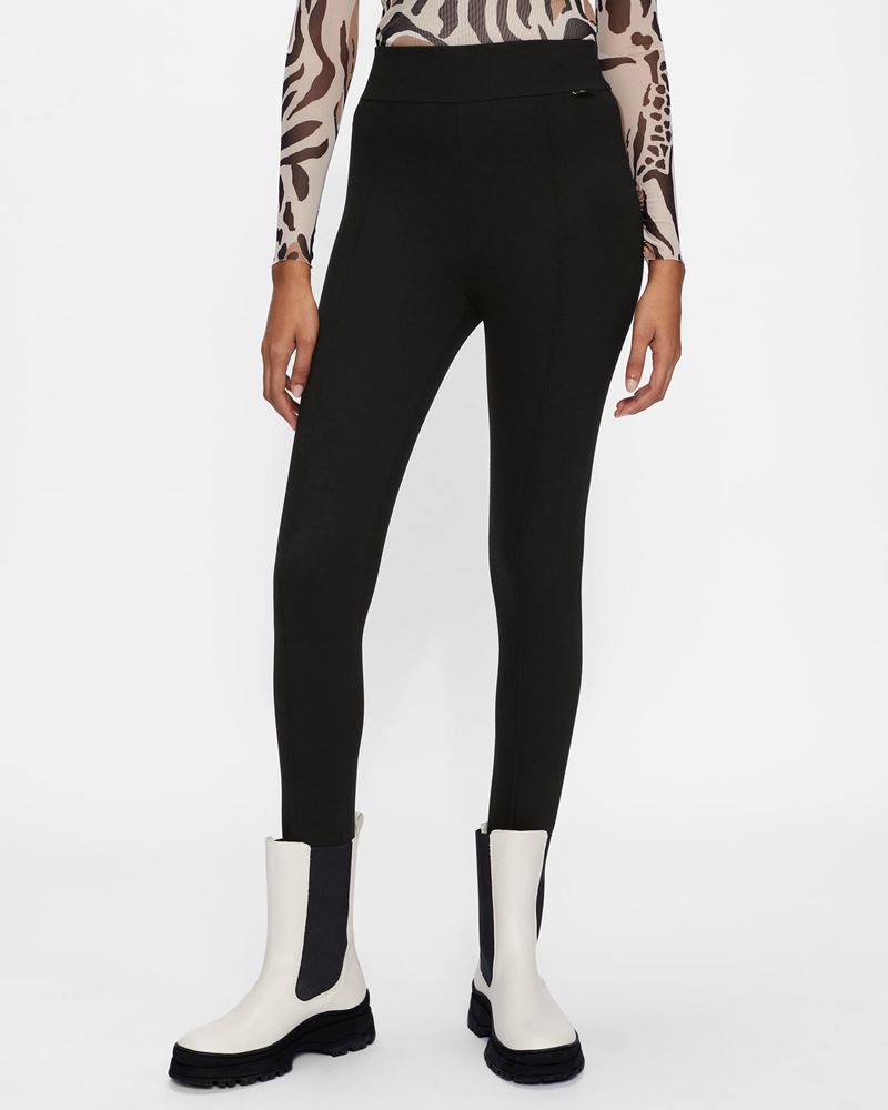 Ted Baker Lorraz Jersey Stirrup Legging Byxor Dam Svarta | NMK-196024