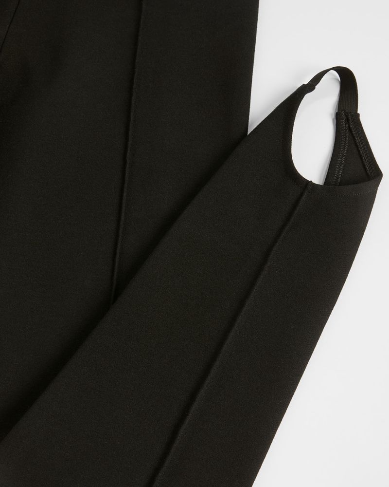 Ted Baker Lorraz Jersey Stirrup Legging Byxor Dam Svarta | NMK-196024