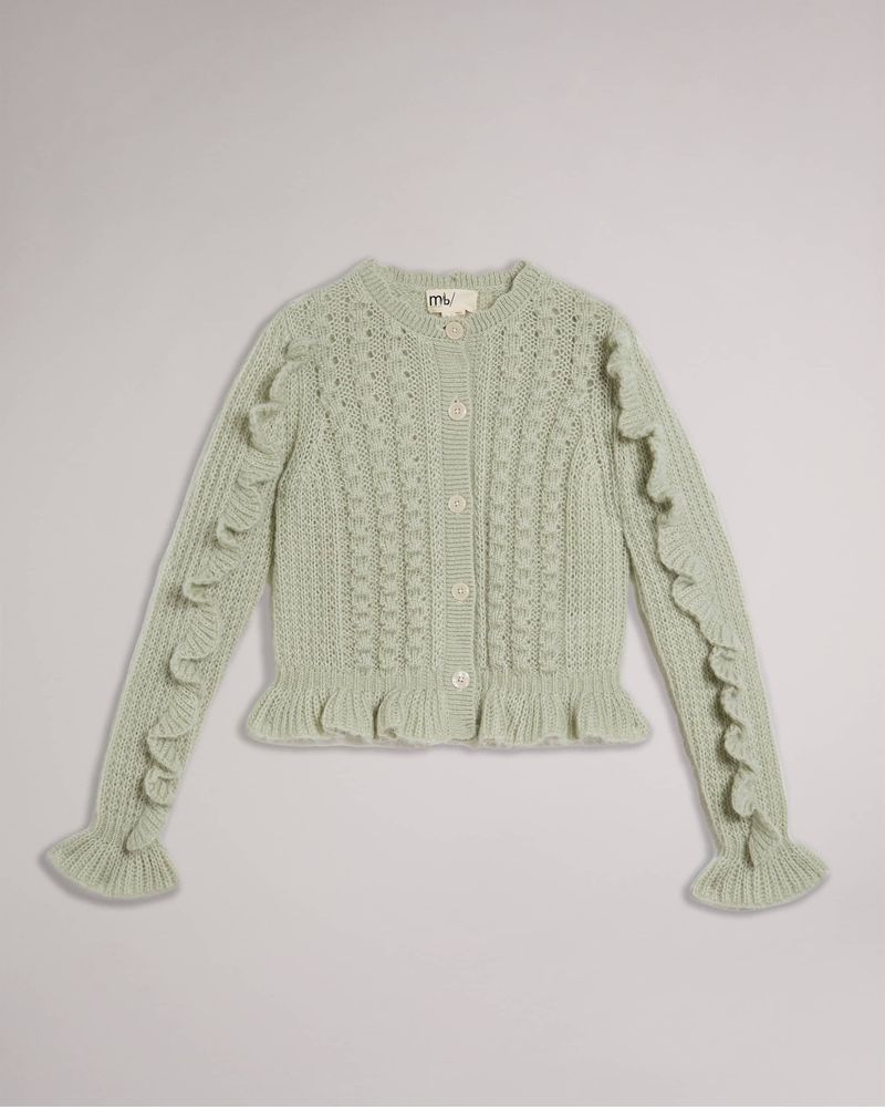 Ted Baker Lotter Bobble Knit Cardigan Stickat Dam Olika Färger | JUN-580916
