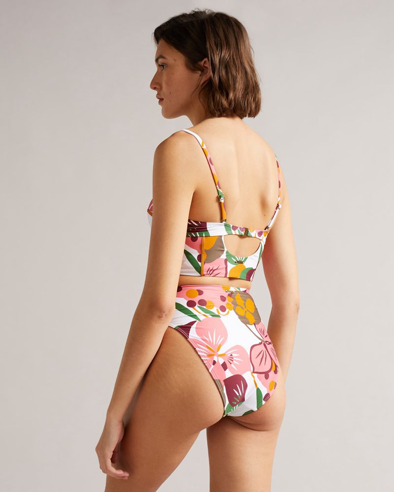 Ted Baker Luce Balconette Bikini Badkläder Dam Vita | RMJ-028731