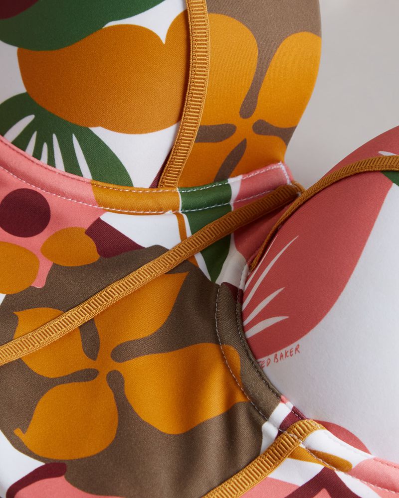 Ted Baker Luce Balconette Bikini Badkläder Dam Vita | RMJ-028731