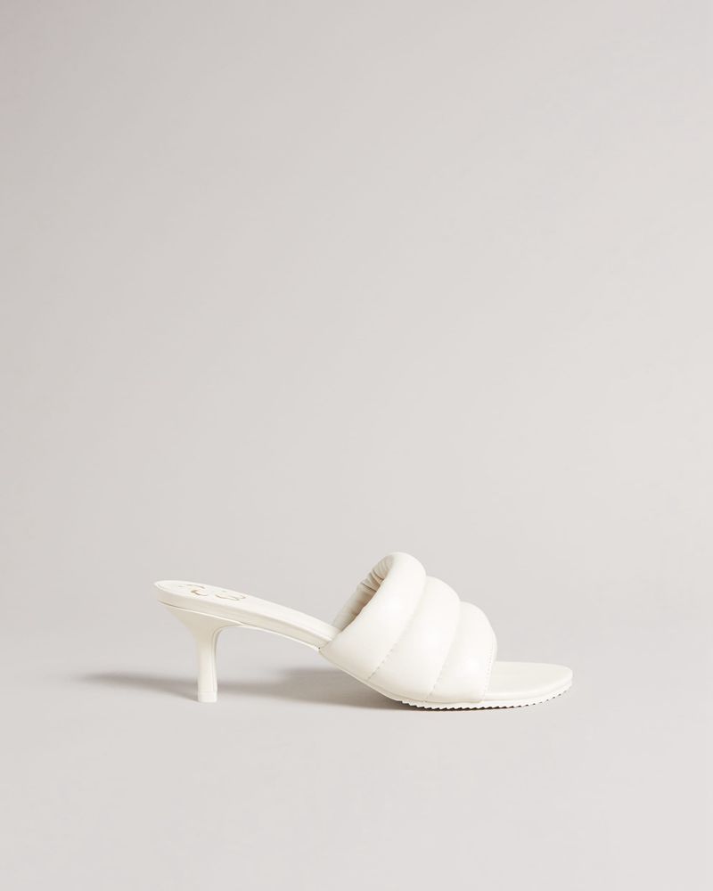 Ted Baker Lyna Padded Mule Sandaler Dam Vita | GBO-901752