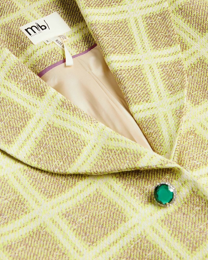 Ted Baker Madres Summer Oversized Rockar Dam Gula | YEK-539172