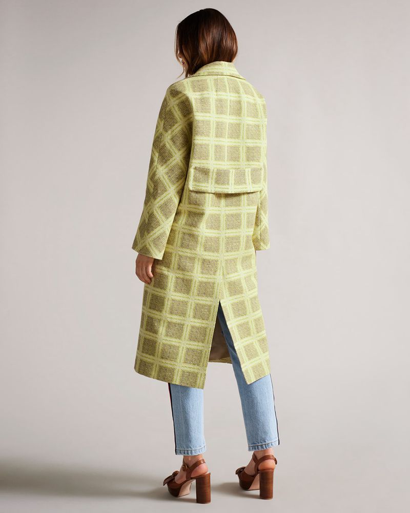Ted Baker Madres Summer Oversized Rockar Dam Gula | YEK-539172