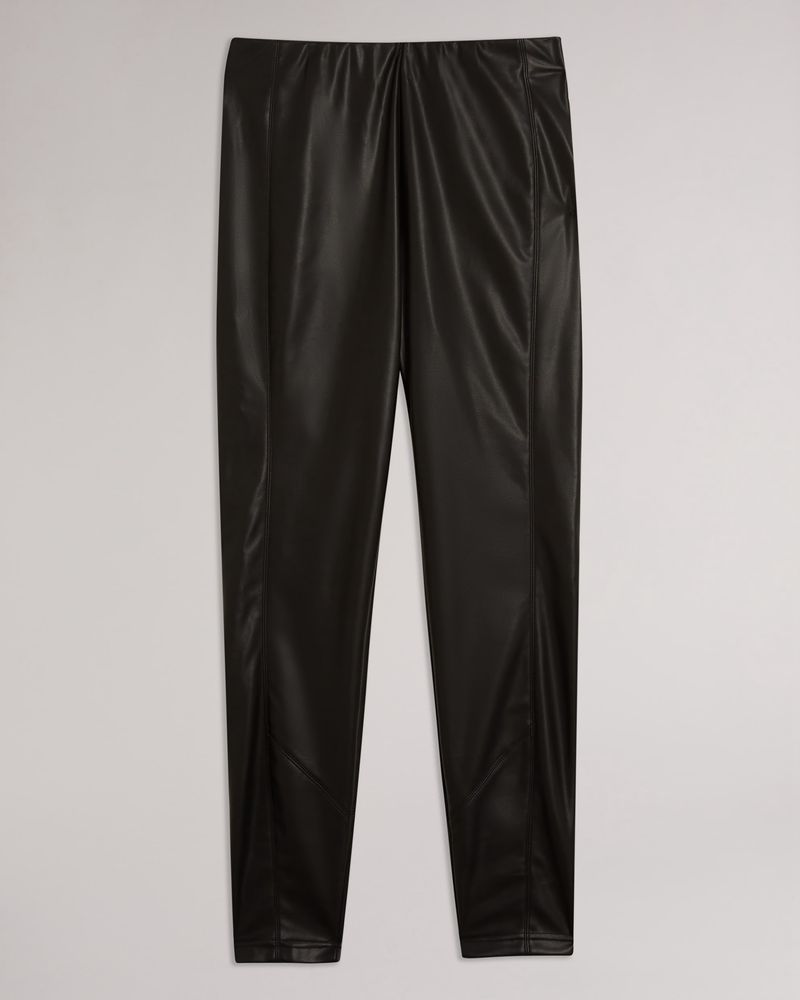 Ted Baker Madson Pu Legging Byxor Dam Svarta | KCN-063189