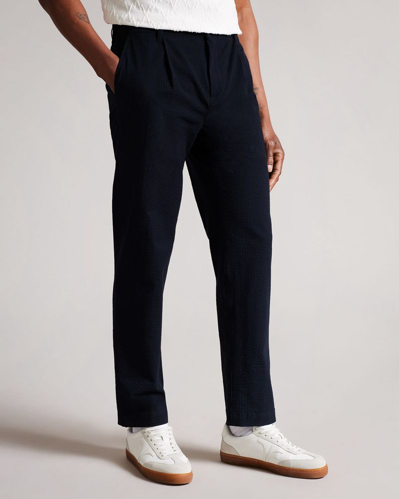 Ted Baker Maltby Byxor Herr Marinblå | XDH-829405