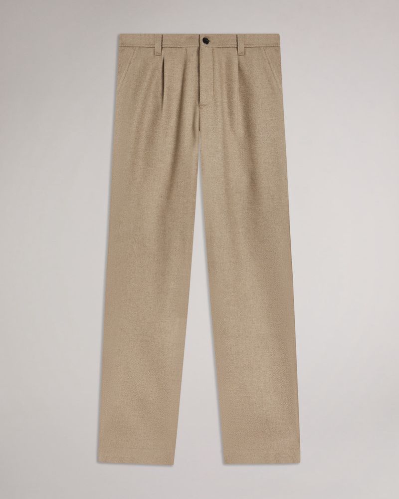 Ted Baker Marr Straight Leg Wool Blend Byxor Herr Bruna | JTQ-904573