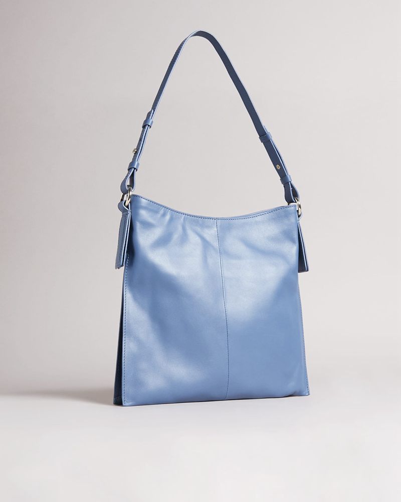 Ted Baker Mayaah Eyelet Detail Hobo Axelväska Dam Blå | HYE-295643