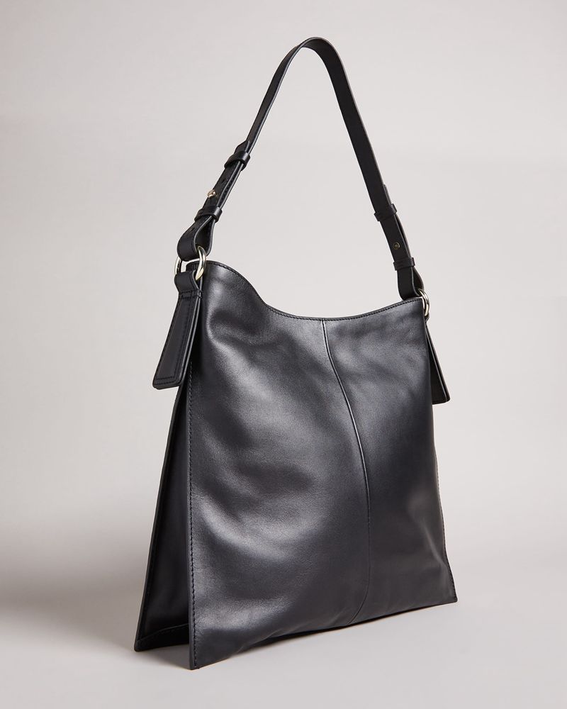 Ted Baker Mayaah Eyelet Detail Hobo Axelväska Dam Svarta | JNZ-594617