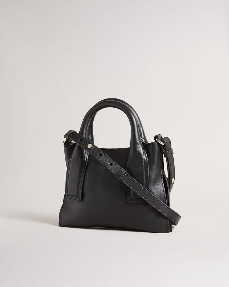 Ted Baker Mayzii Eyelet Detail Mini Grab Tote Väska Dam Svarta | WZJ-791462