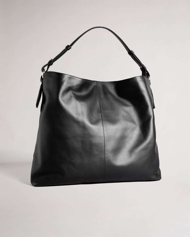 Ted Baker Meida Eyelet Detail Swag Axelväska Dam Svarta | PJG-209541