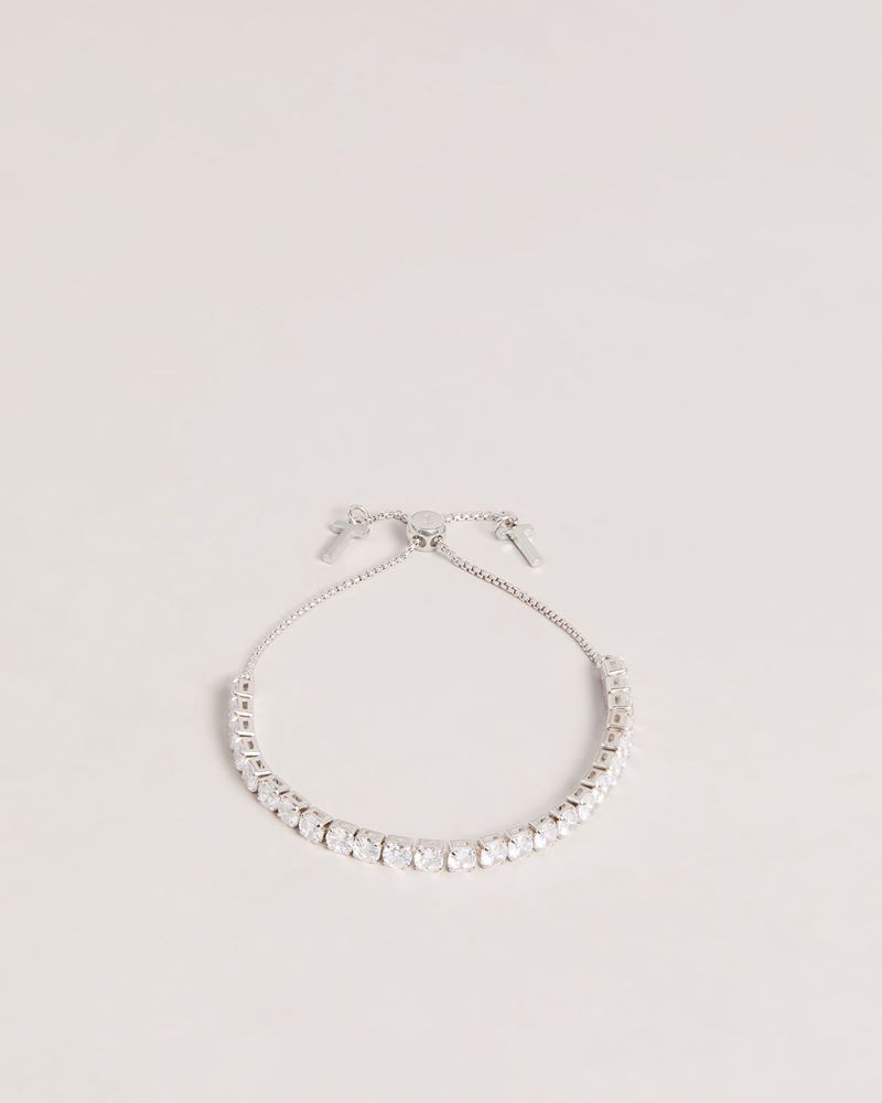Ted Baker Melrah Icon Crystal Bracelet Smycken Dam Silver | XRN-871340
