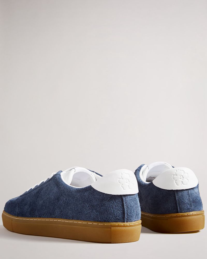 Ted Baker Miyles Retro Gumsoles Sneakers Herr Marinblå | ZWH-845609