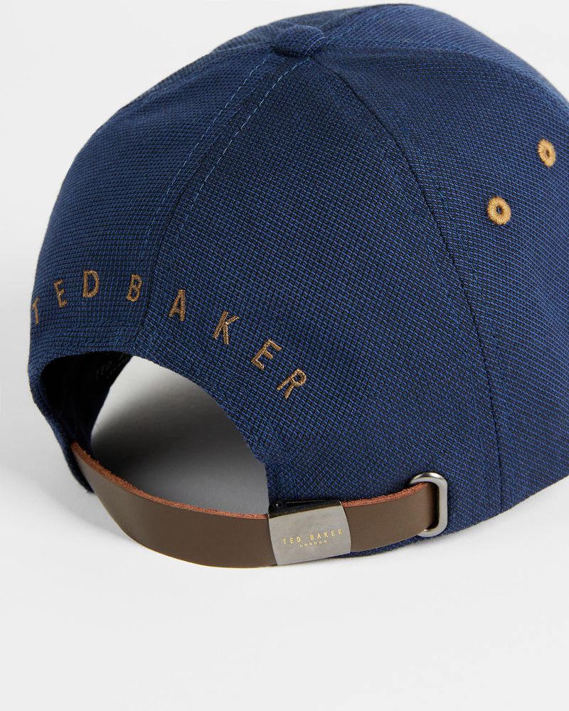 Ted Baker Monei Baseball Cap Hatt Herr Marinblå | HBR-952610