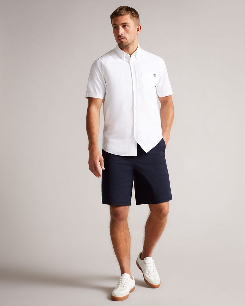 Ted Baker Mordon Twill Drawstring s Shorts Herr Marinblå | KGF-502916
