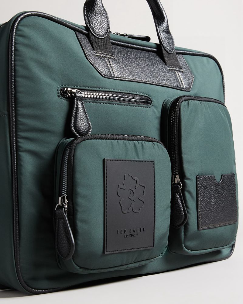 Ted Baker Mover Modular Väska Herr Gröna | VPK-973568