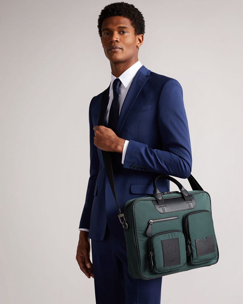 Ted Baker Mover Modular Väska Herr Gröna | VPK-973568